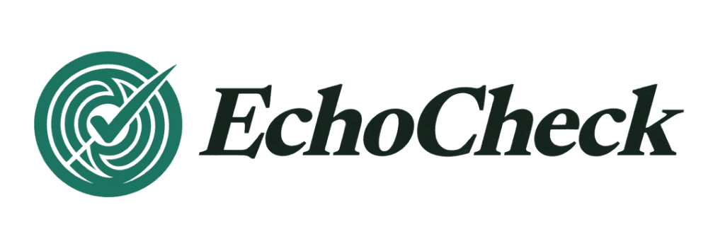 EchoCheck logo